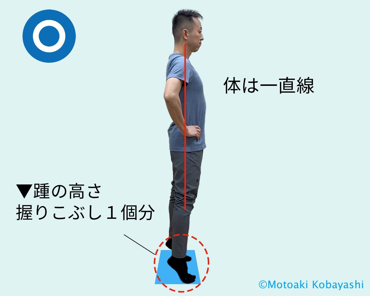 カーフレイズ　下腿三頭筋の強化トレーニング